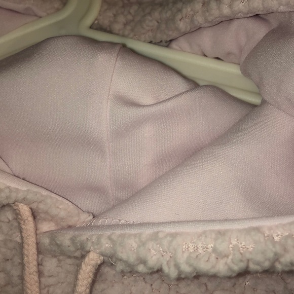 Revamped Pink Cozy Fleecey Teddy Bear Sweater - Picture 4 of 5